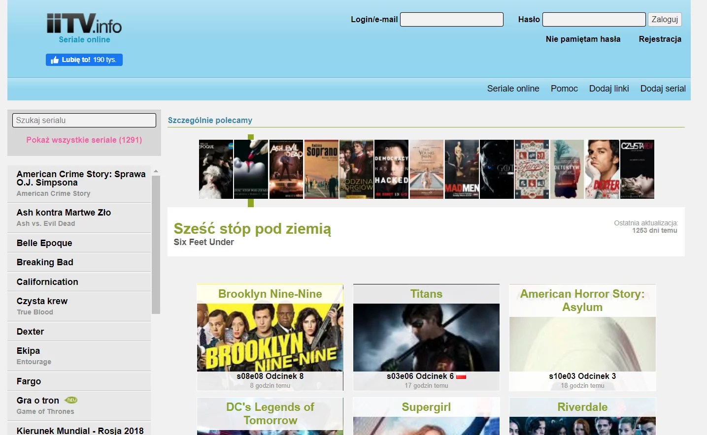 iiTV.info seriale online za darmo w przeglądarce Pliki.pl