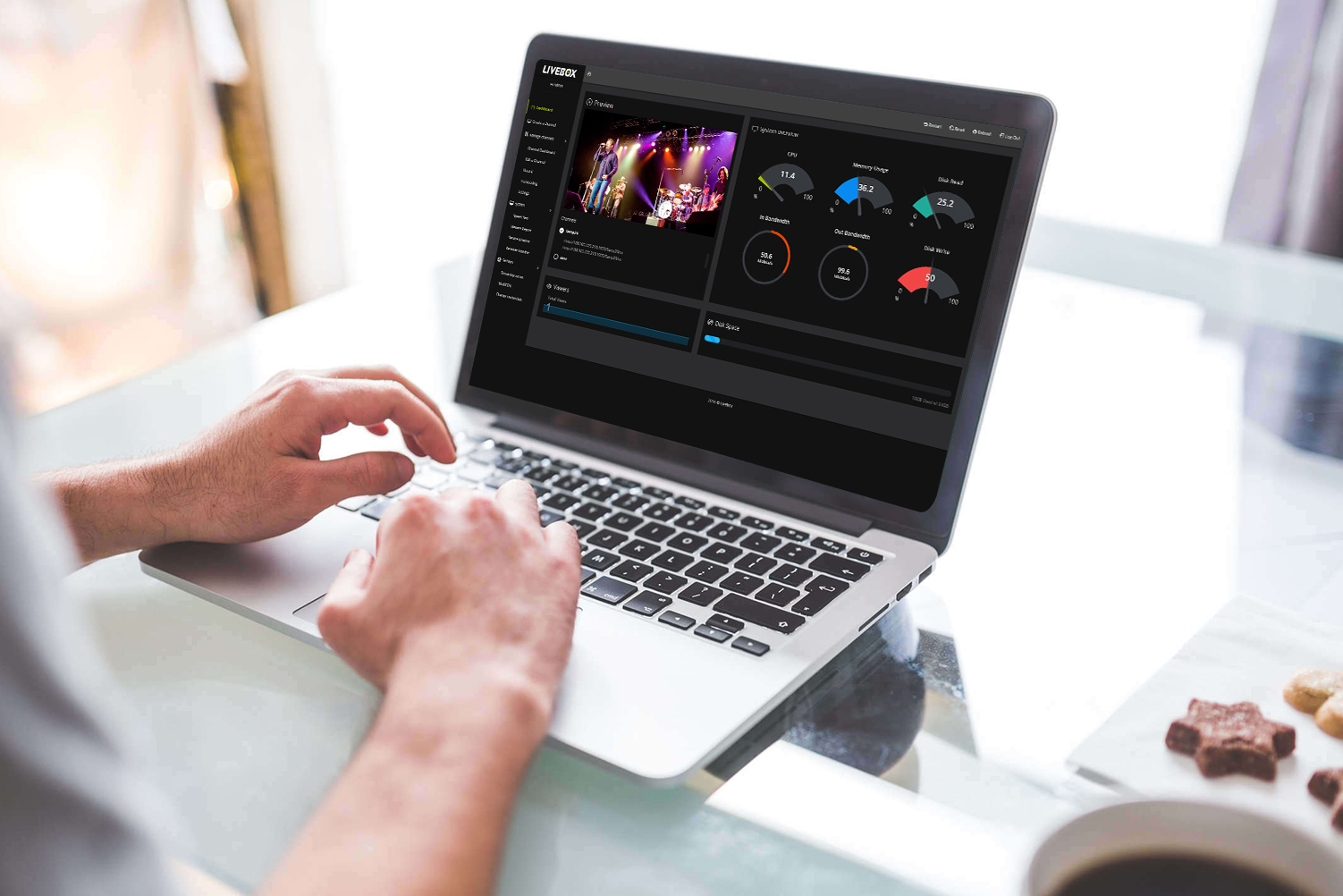 Home Live streaming server and Software