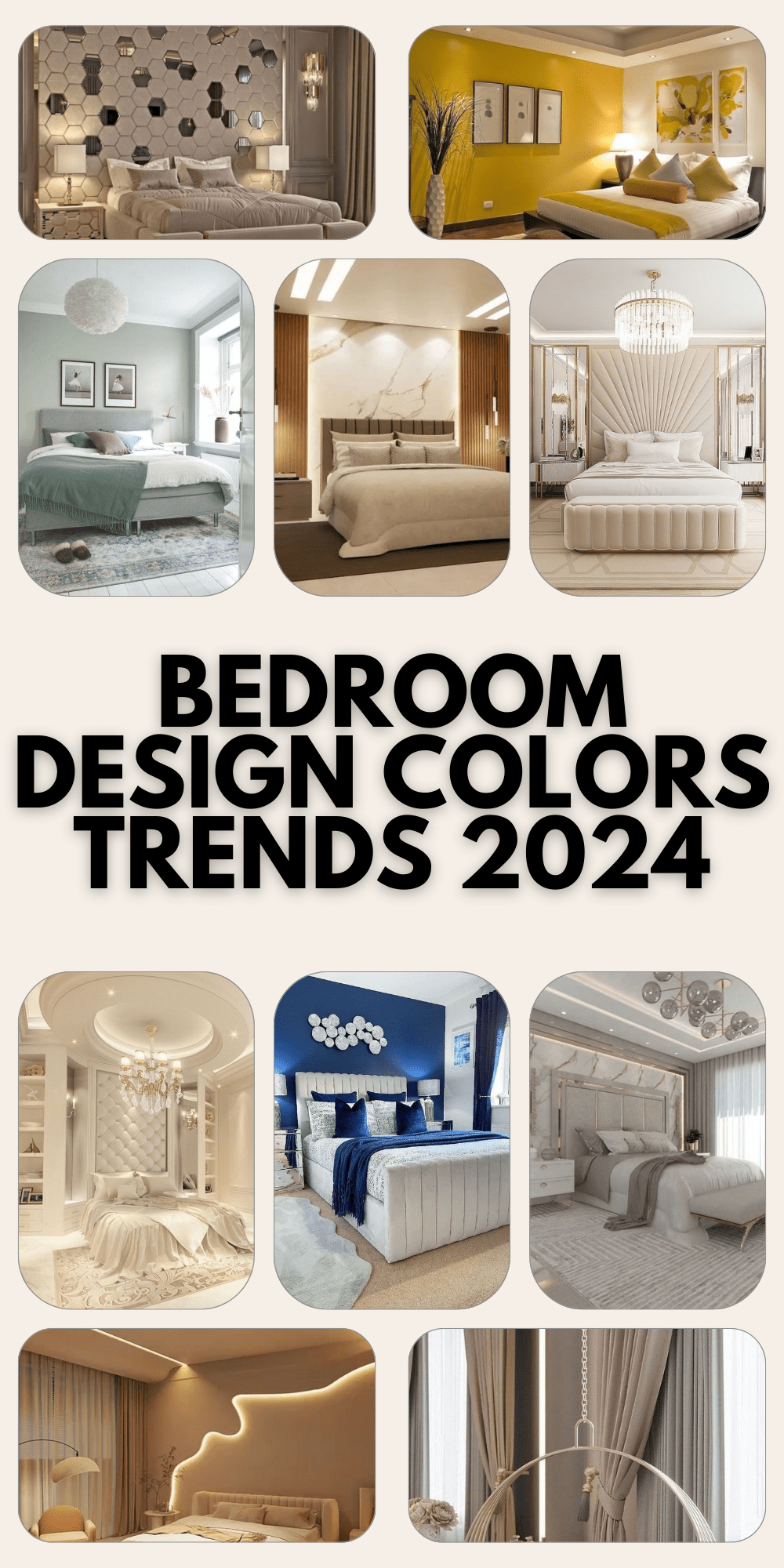 Mastering 2024 Bedroom Design Colors Schemes, Trends, and Stylish Wall