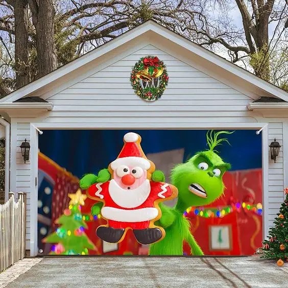 Transform Your Space with Christmas Lights Garage 2023 Door Decor
