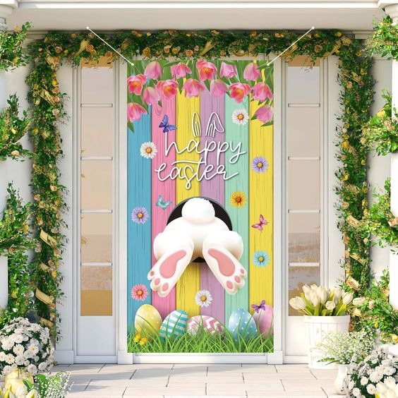 Unlock Easter Magic Inspiring Classroom, Porch, and Daycare Door