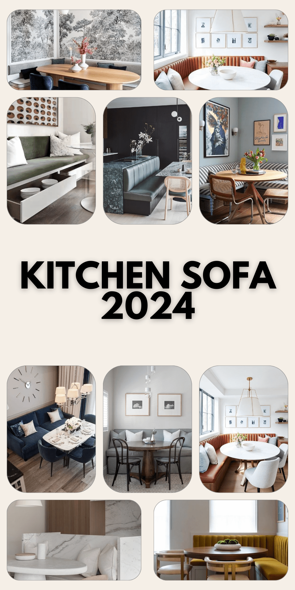 Modern Kitchen Sofa Trends 2024 Stylish & Comfy Seating Ideas