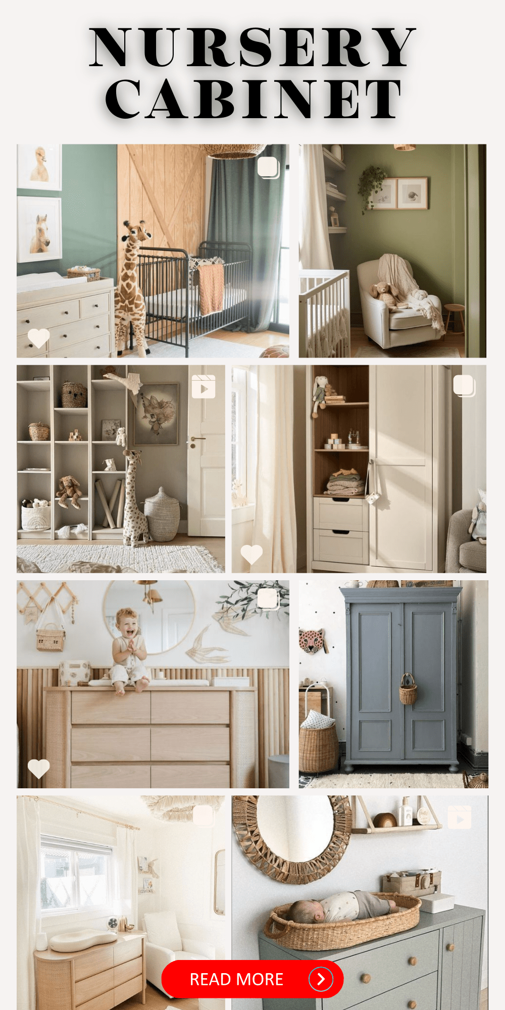Chic Nursery Ideas Maximize Organization & Style