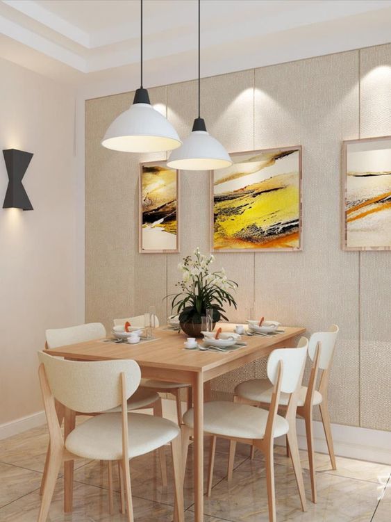 Chic Minimalist Kitchen Tables for Modern Small Spaces Decor