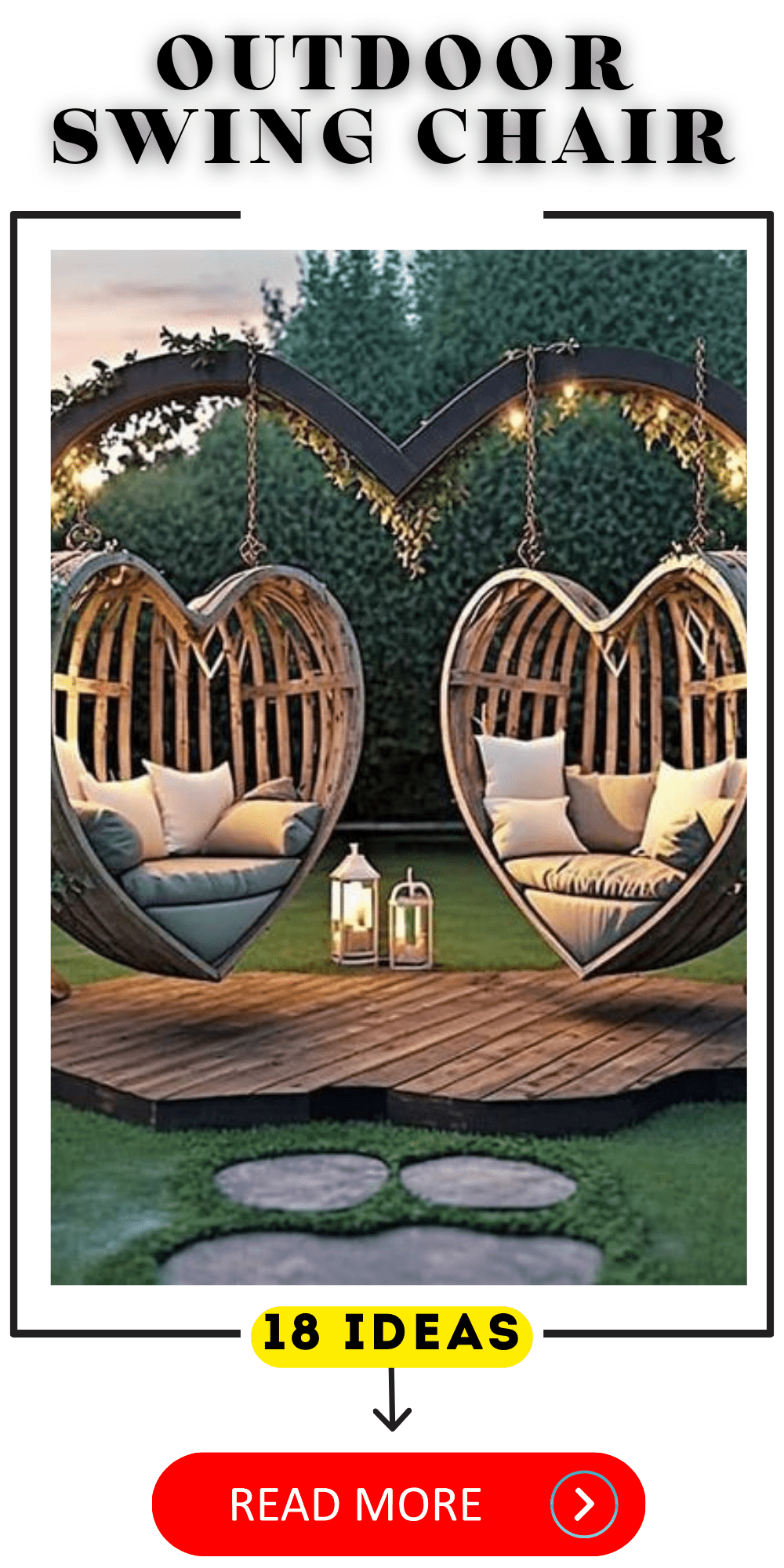 Stylish Outdoor Swing Chairs for Elegant Patio & Garden Makeovers