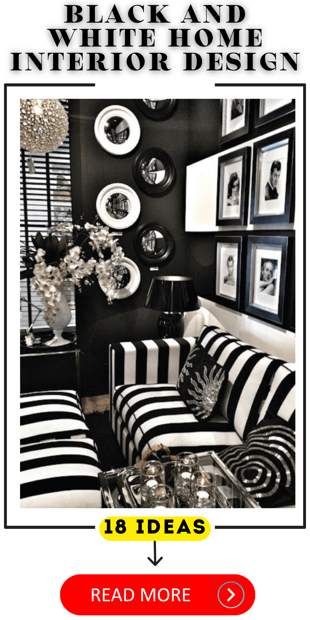 Explore Elegant Black & White Home Designs Modern, Nordic & Luxe Interiors