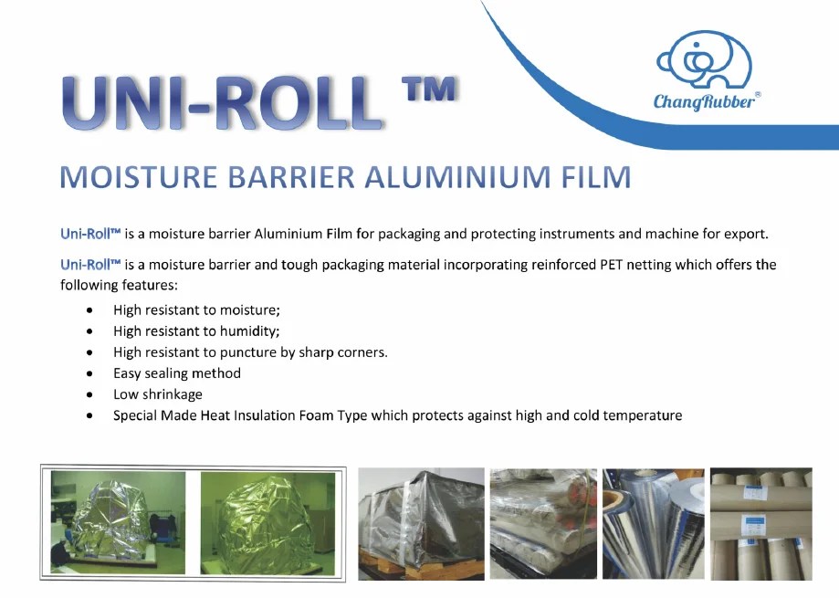 Moisture Barrier Aluminum Film Plixstar