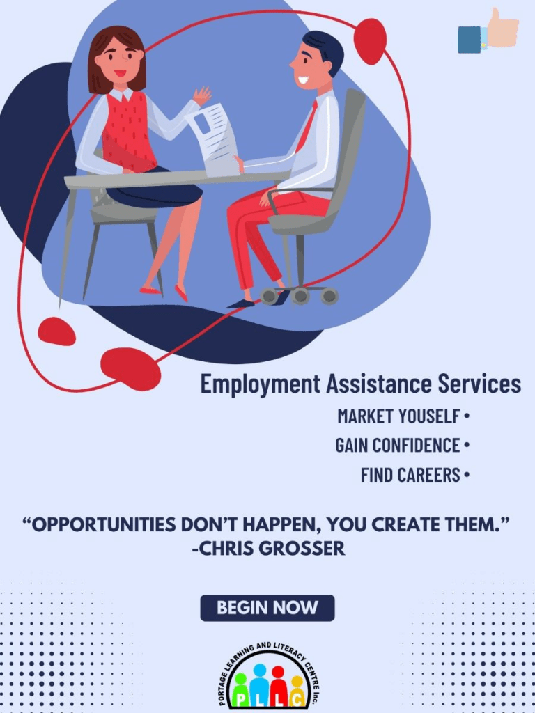 Employment Assistance Services Portage Learning and Literacy Centre