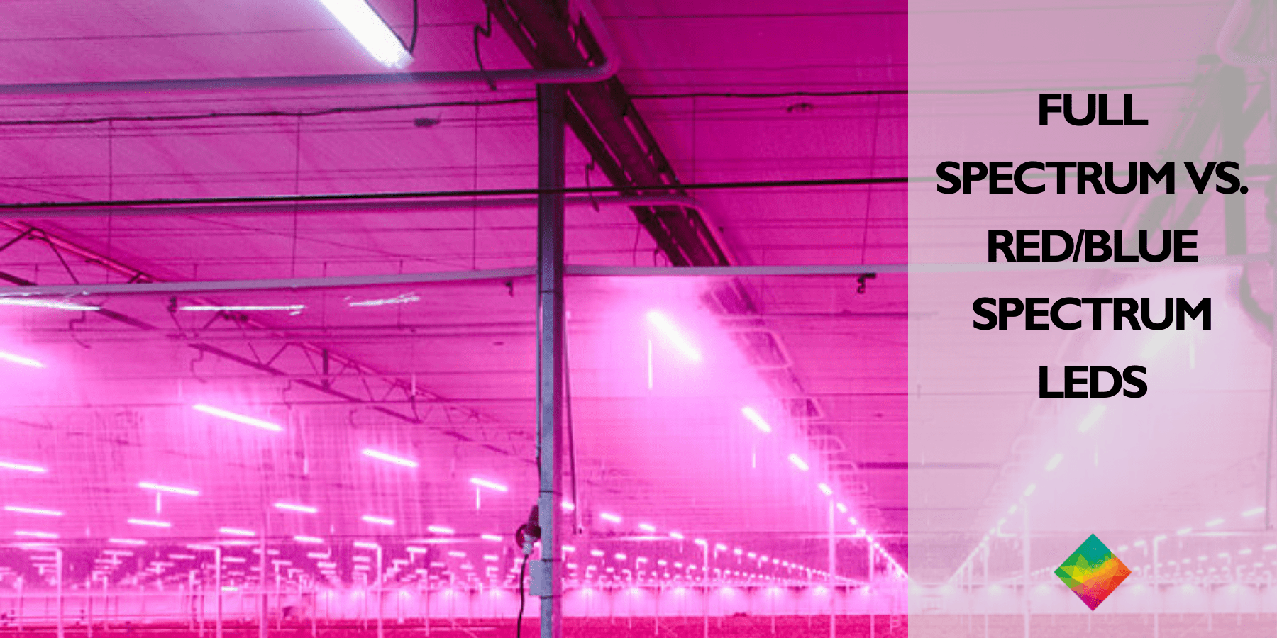 Full Spectrum Vs. Red/Blue LED Grow Lights P.L. Light Systems