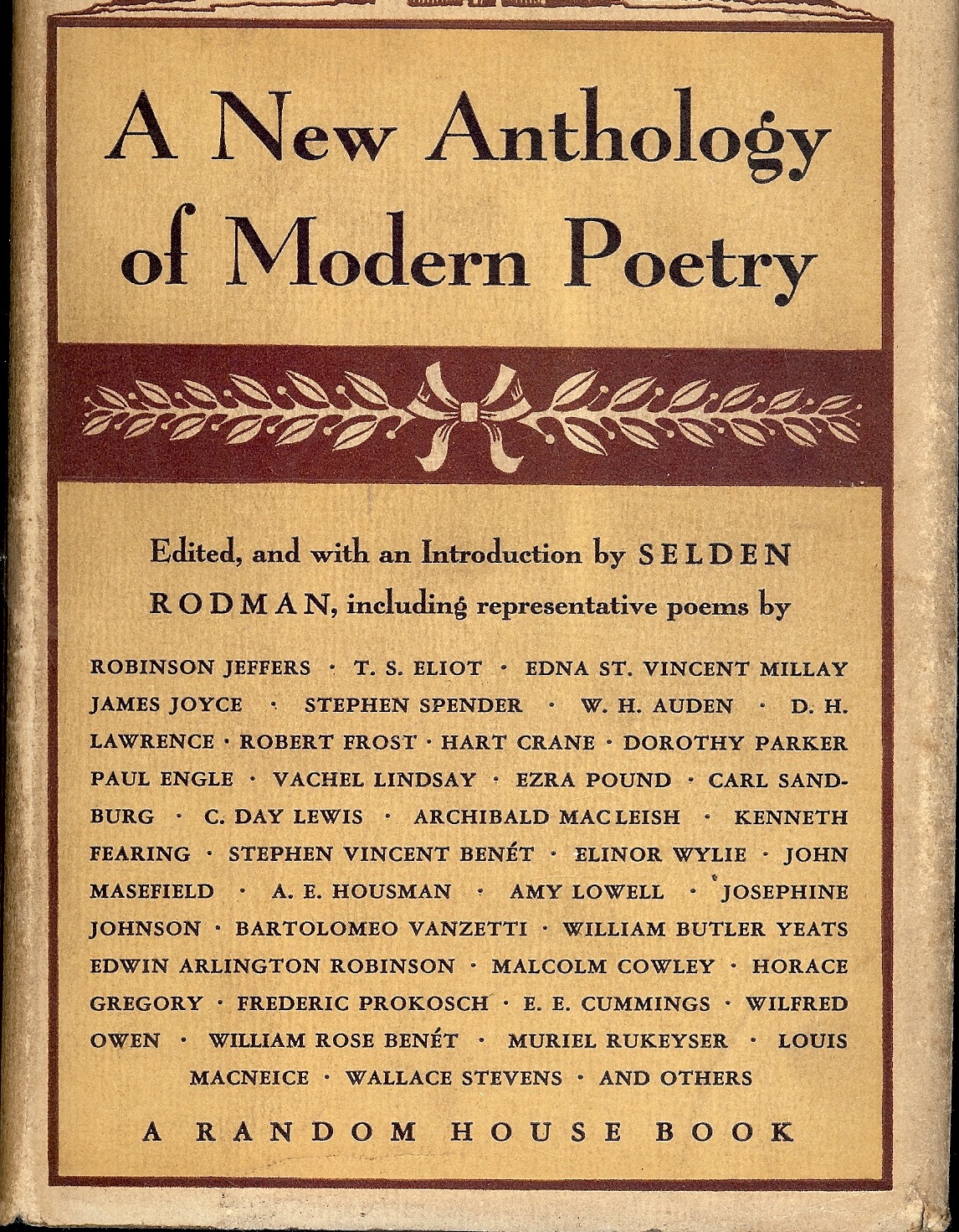 Public Library of New London » Blog Archive » A new anthology of modern