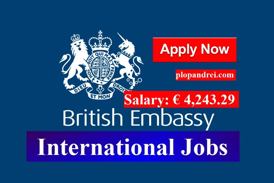 Job vacancy/ Market Access Adviser at British Embassy Jobs/ 