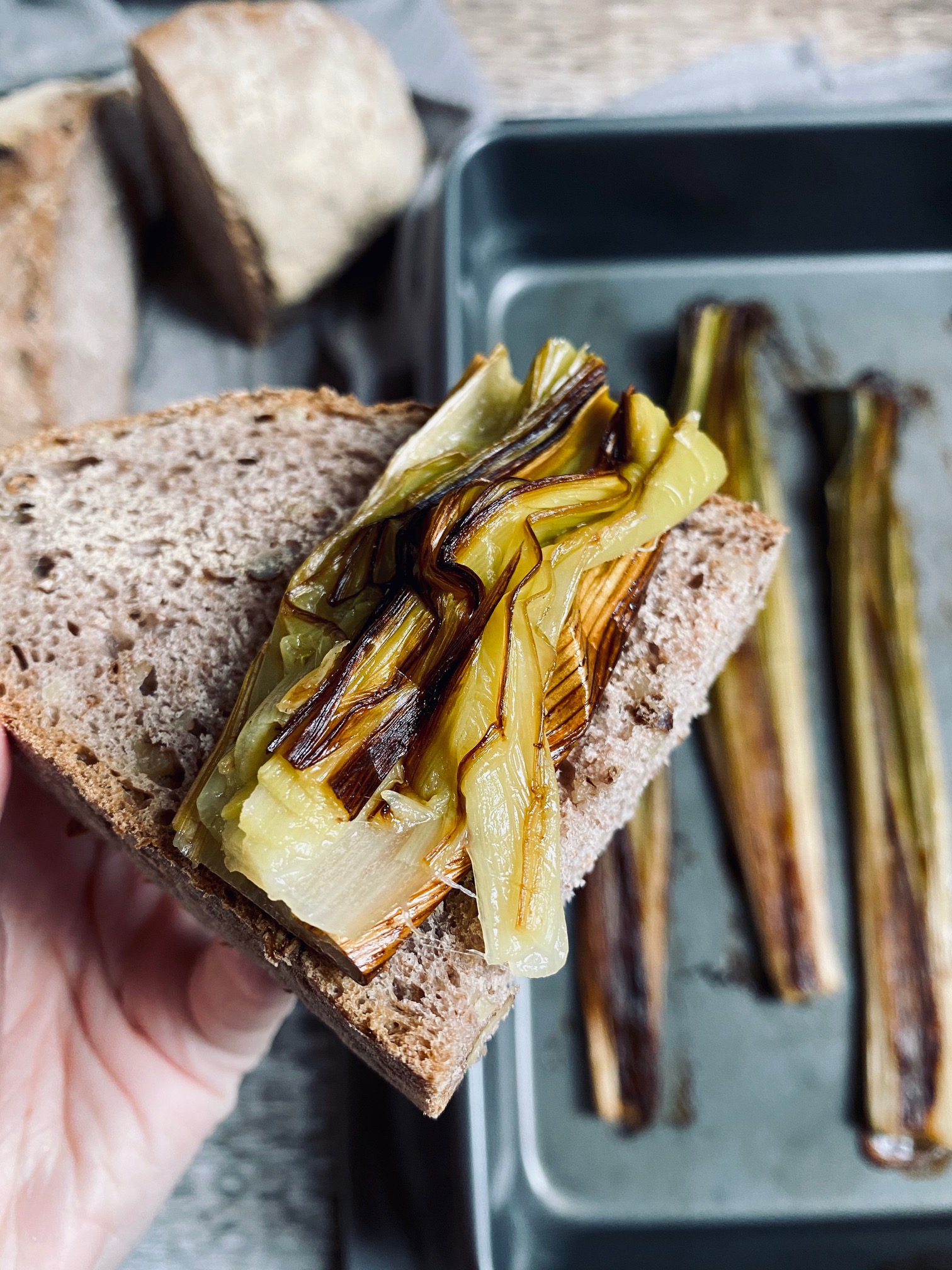 SlowRoasted Leeks Recipe Plot & Lane