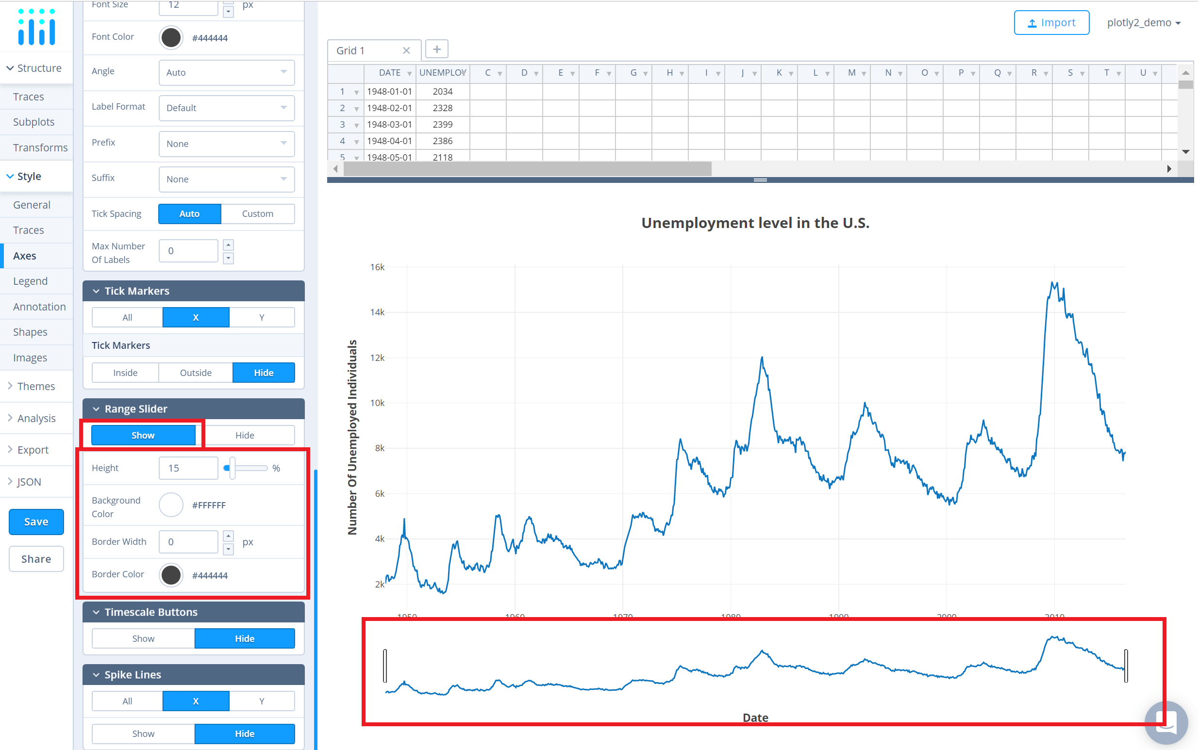 How to Add a Range Slider