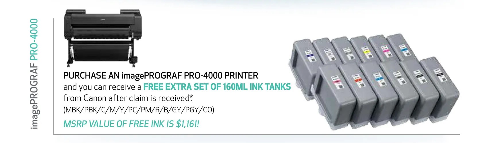 Free Ink Promo Dec 2016 Professional Plotter Technology
