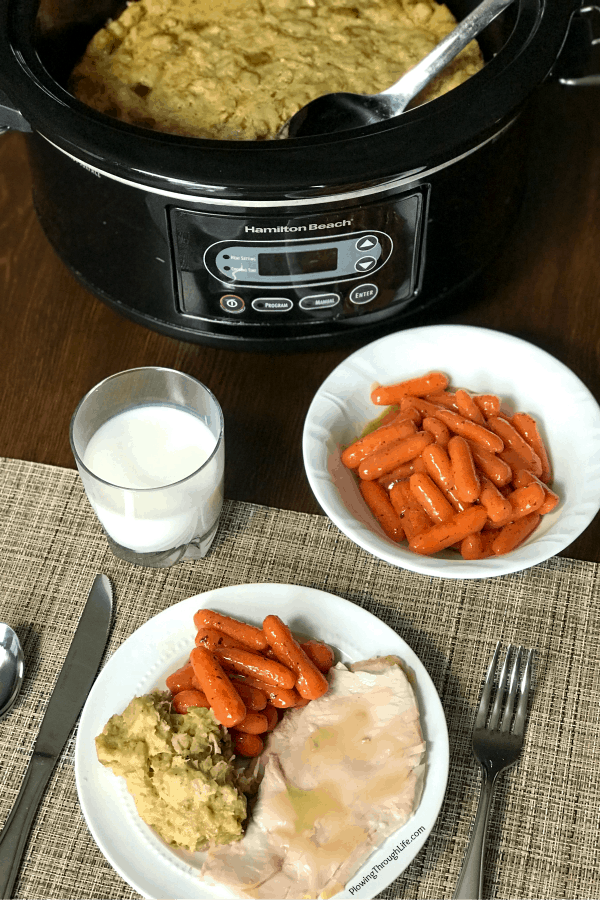 Crock Pot Dressing {Farmhouse Style} Plowing Through Life