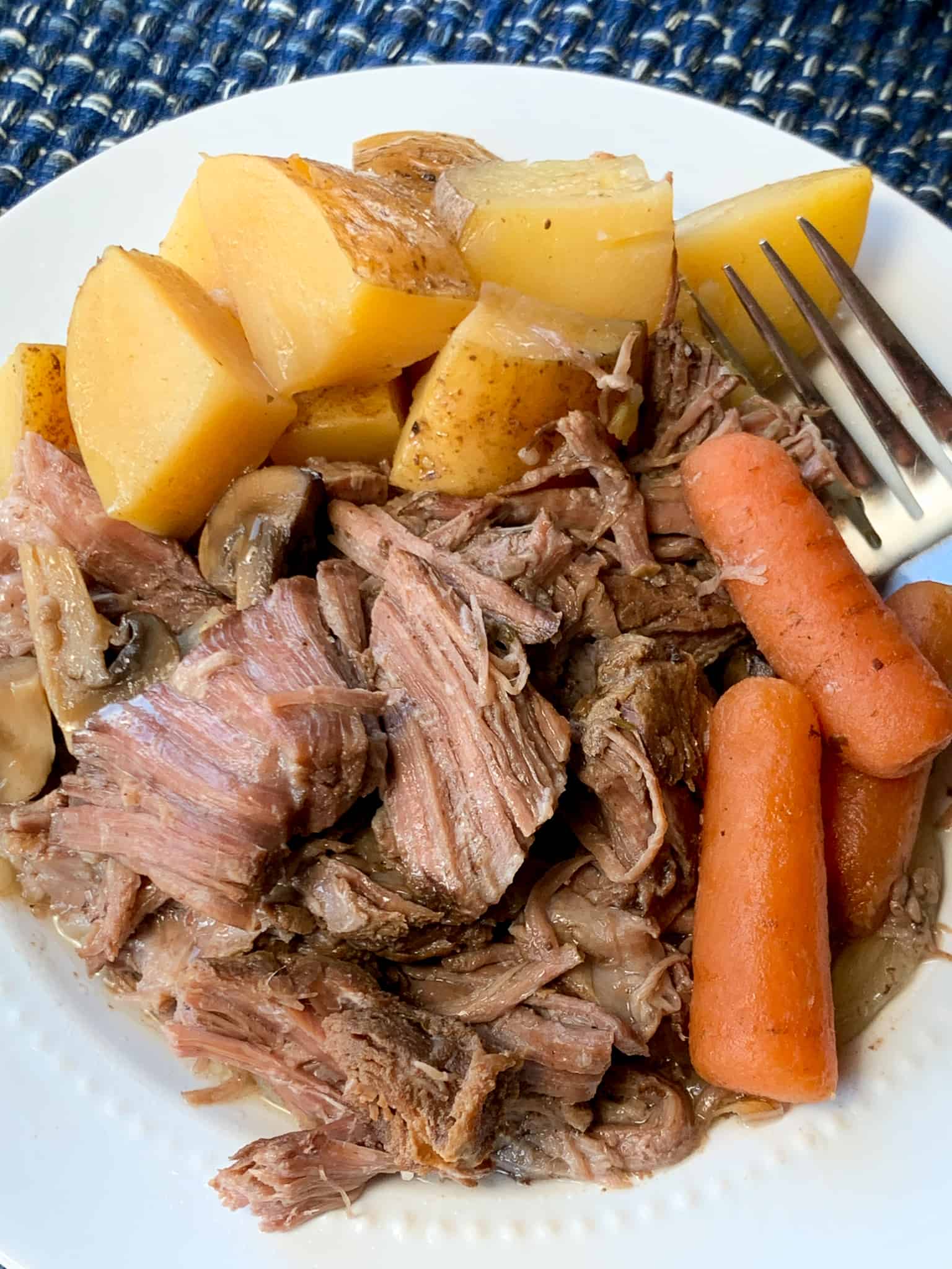 Farmhouse Slow Cooker Pot Roast Plowing Through Life