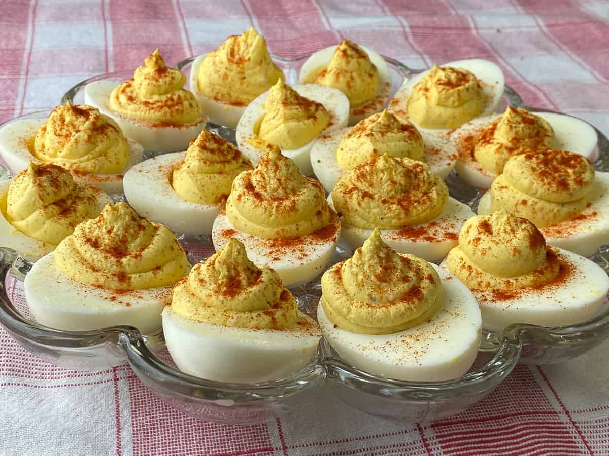 Farmhouse Deviled Eggs Plowing Through Life