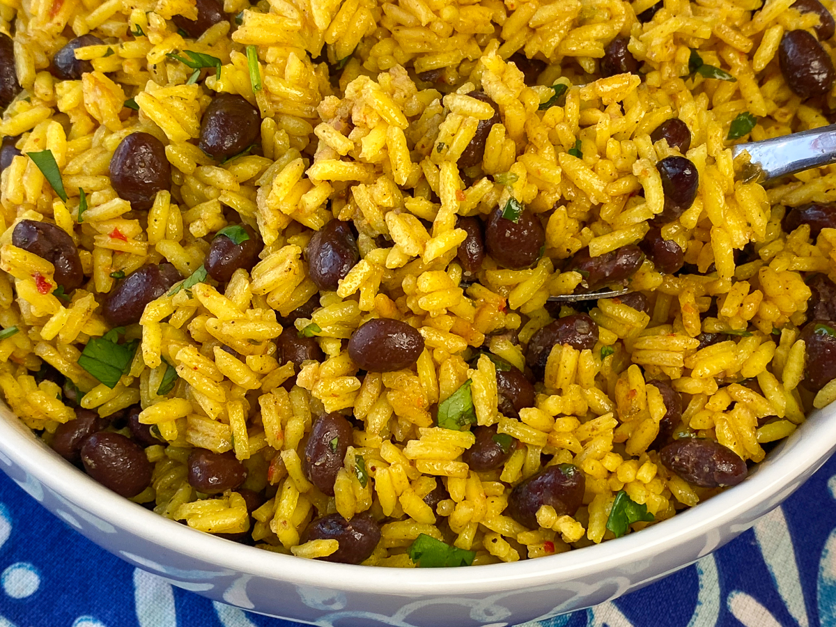 Black Beans and Yellow Rice Plowing Through Life
