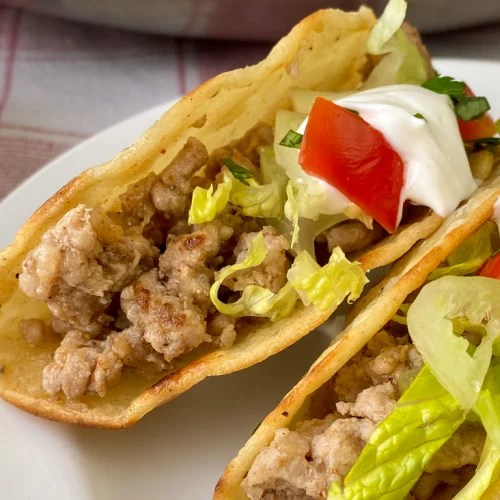 Easy Ground Pork Tacos Plowing Through Life