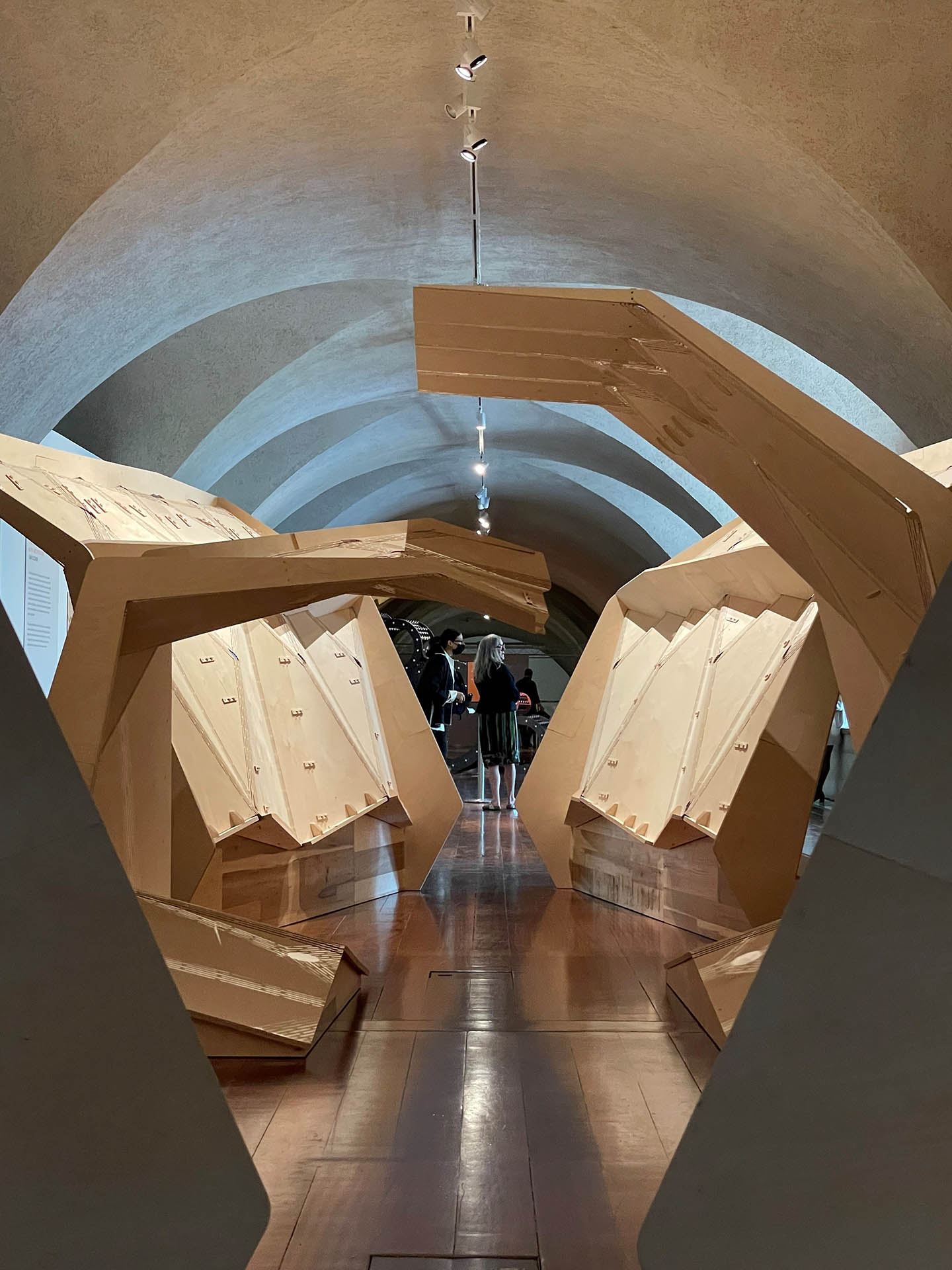 Unfolding features in the London Design Biennale 2021 PLP Architecture