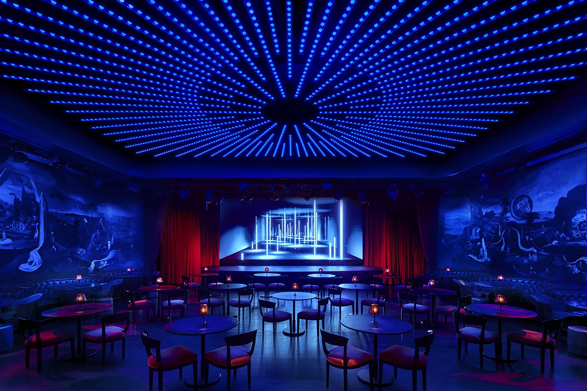Paradise Club in Times Square Hotel Lights Up with Elation Fixtures PLSN