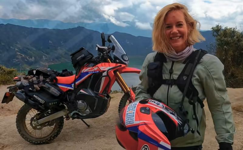 Biker “Itchy Boots” who exposed corrupt officers in Nigeria ends Africa