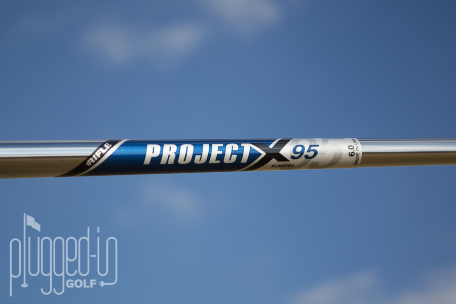 Project X Rifle Flighted 6.0 Stiff Flex Steel Shafts with Golf Pride