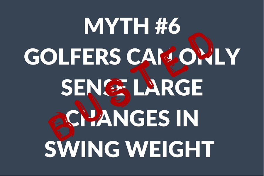 Can Swing Weight Affect Performance? Golf Myths Unplugged Plugged