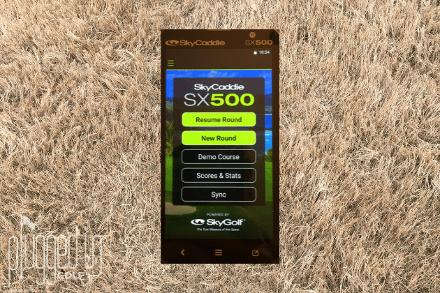 SkyCaddie SX500 Handheld GPS Review - Plugged In Golf
