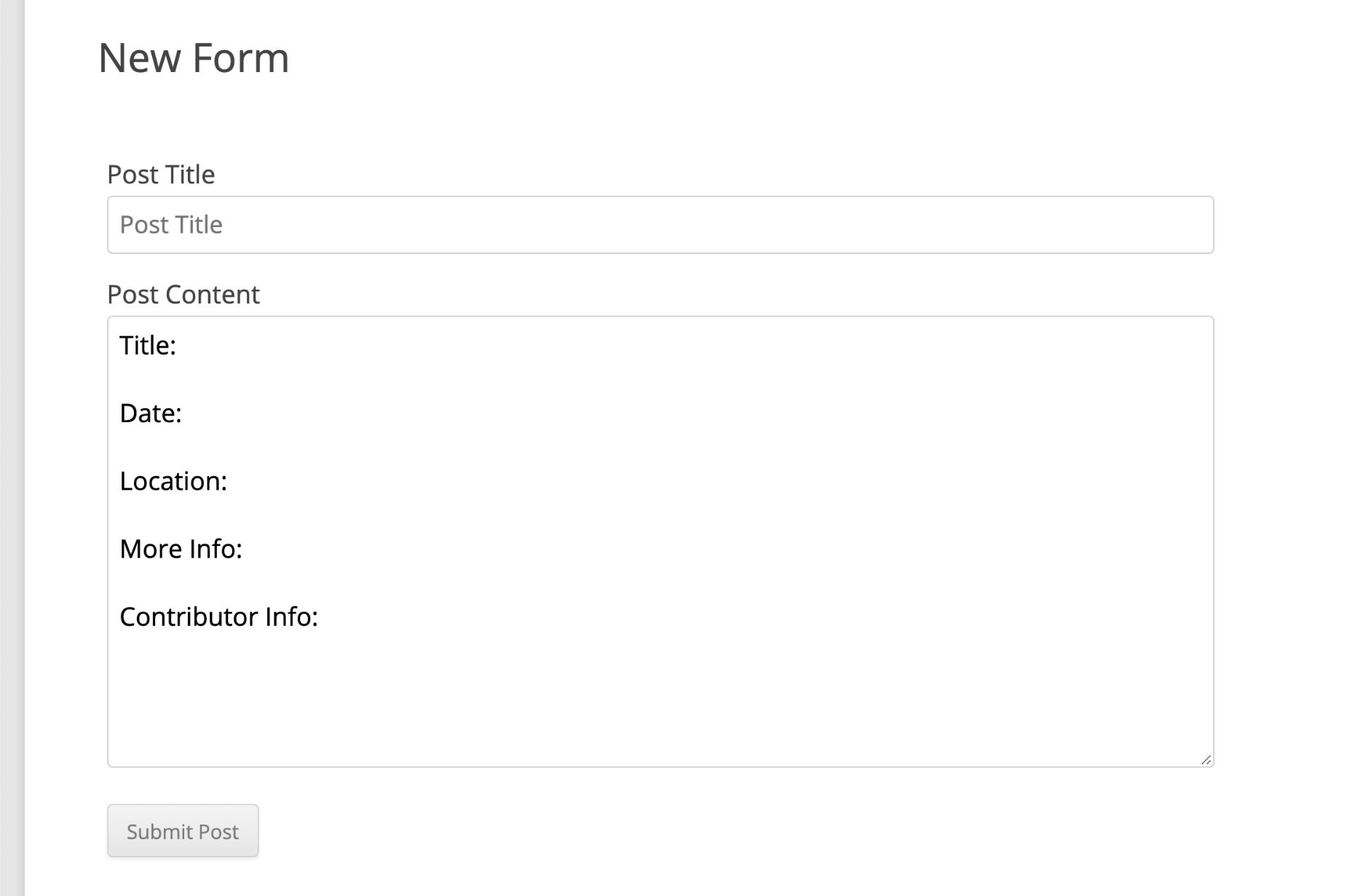USP Pro Add Predefined Text to Content Plugin