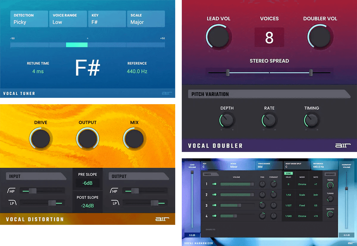 AIR Vocal FX Collection • PluginFox