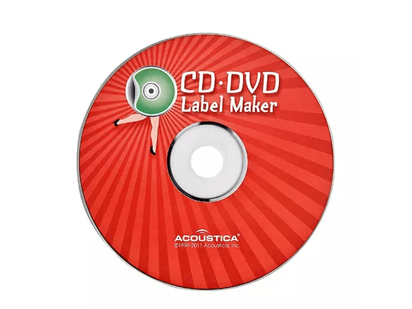 Acoustica CD & DVD Label Maker Utility Audio Application