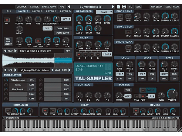 TAL Sampler - Sampler