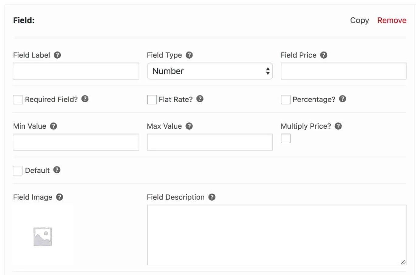 Number fields Plugin Republic