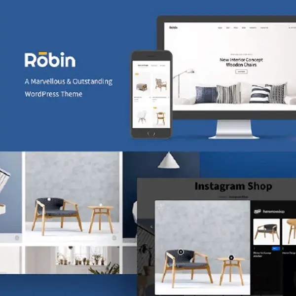 Furniture Robin Furniture Shop WordPress Theme
