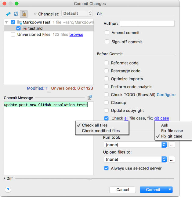 Git File Case Fixer IntelliJ IDEs Plugin Marketplace