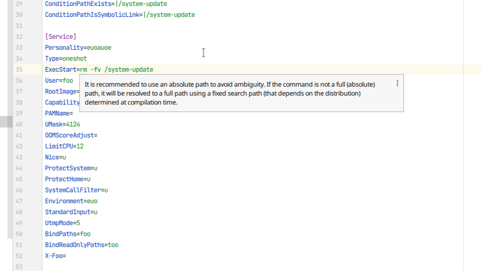 Unit File Support (systemd) IntelliJ IDEs Plugin Marketplace