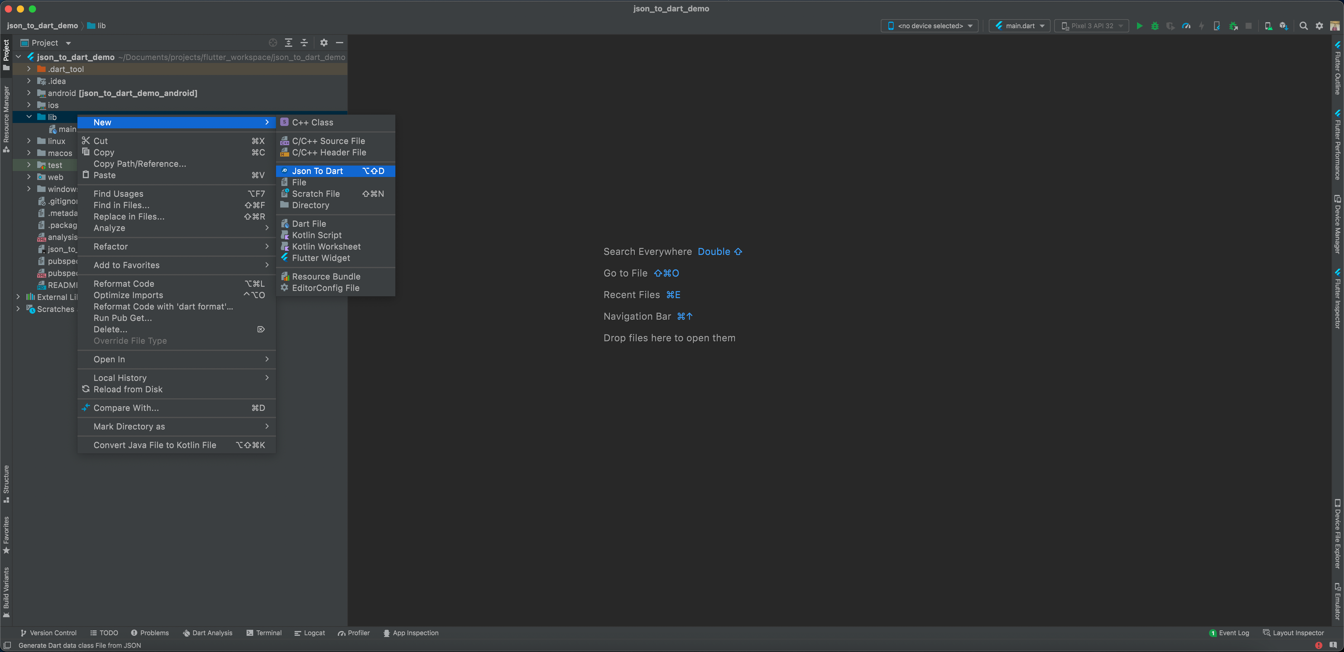 JsonToDart (JSON To Dart) IntelliJ IDEs Plugin Marketplace