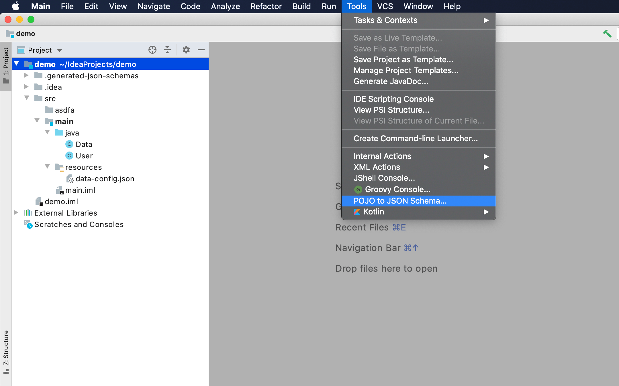 POJO to JSON Schema IntelliJ IDEs Plugin Marketplace