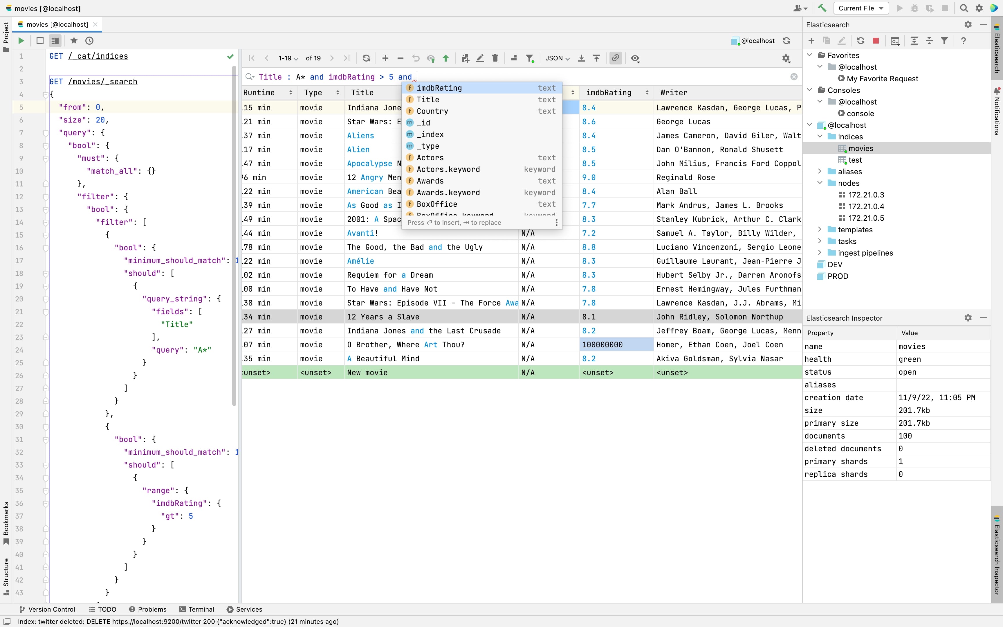 Elasticsearch IntelliJ IDEs Plugin Marketplace