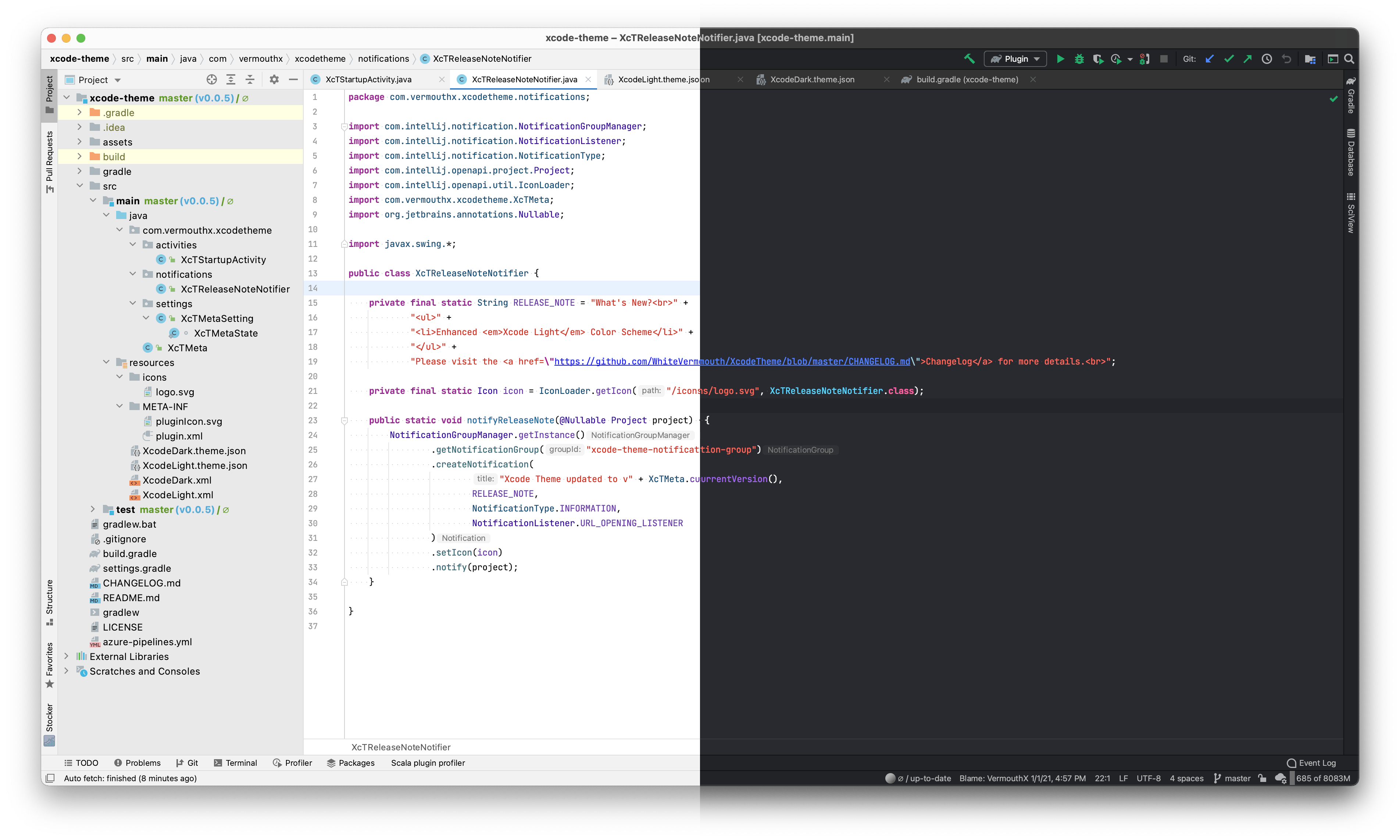 Xcode Theme IntelliJ IDEs Plugin Marketplace
