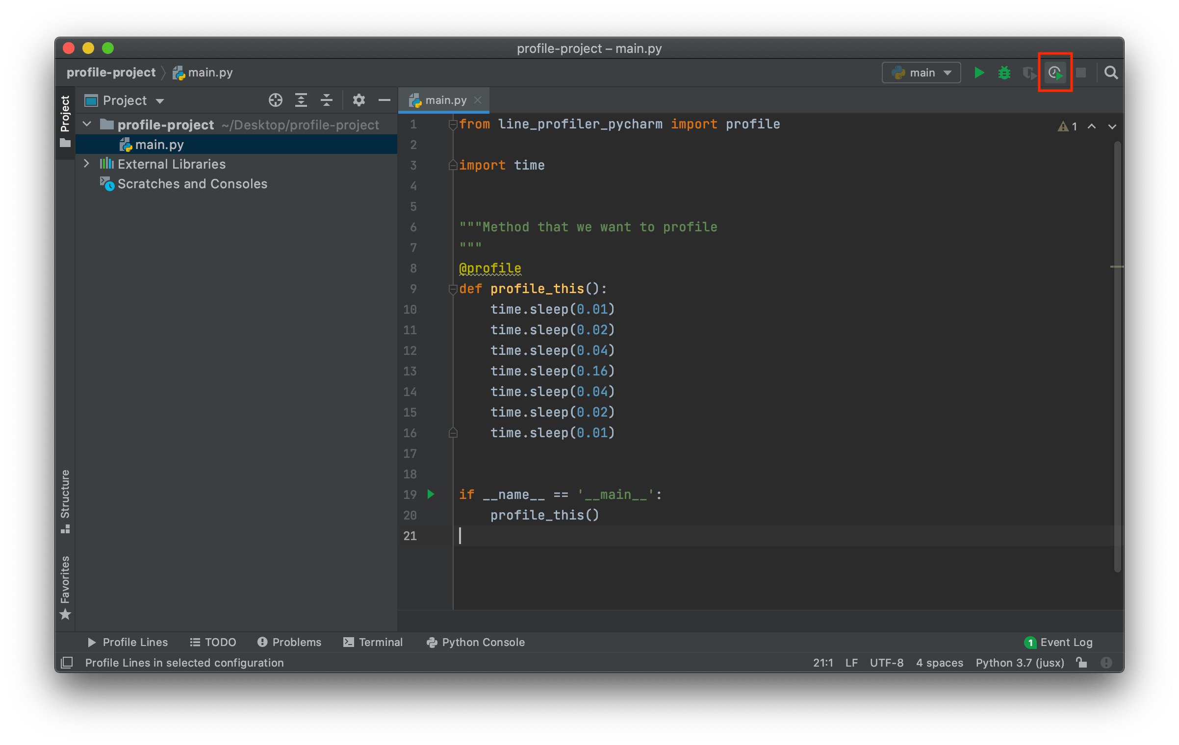 Line Profiler IntelliJ IDEs Plugin Marketplace