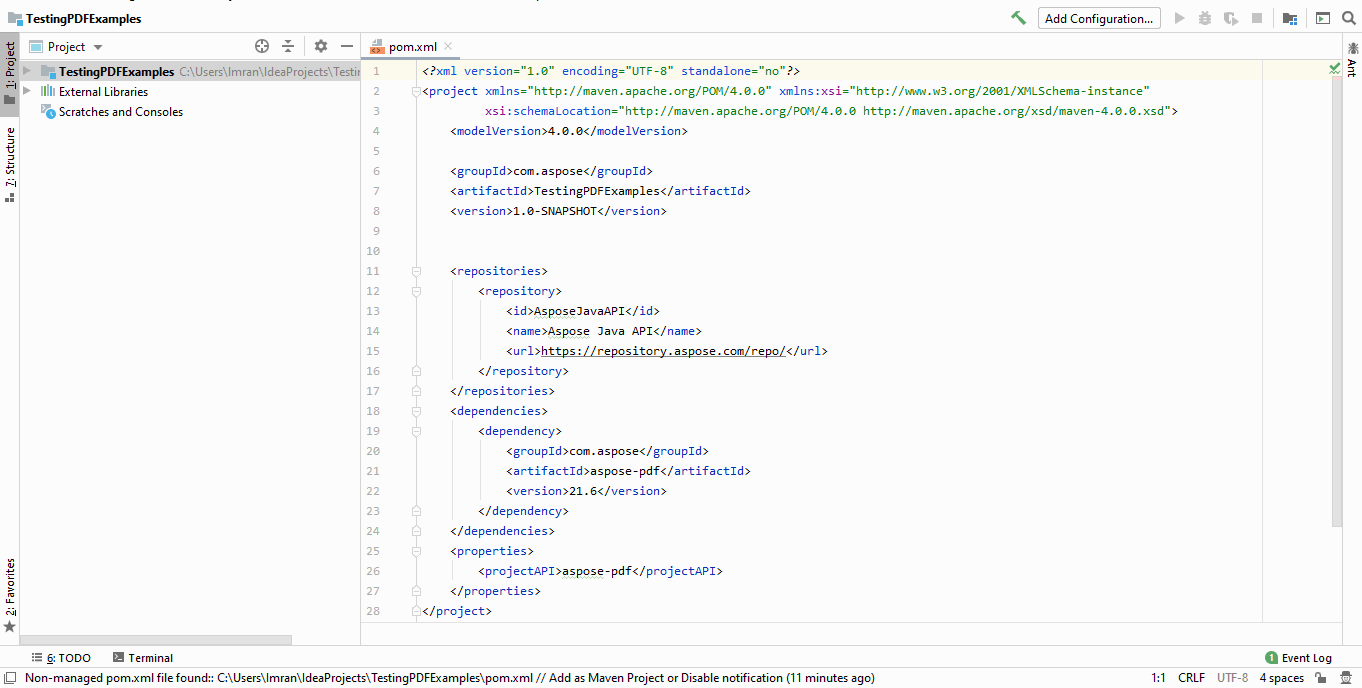 Aspose.Total for Java Examples IntelliJ IDEs Plugin Marketplace