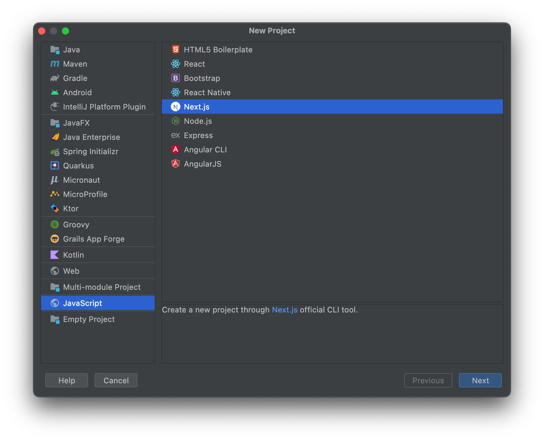 Next.js IntelliJ IDEs Plugin Marketplace