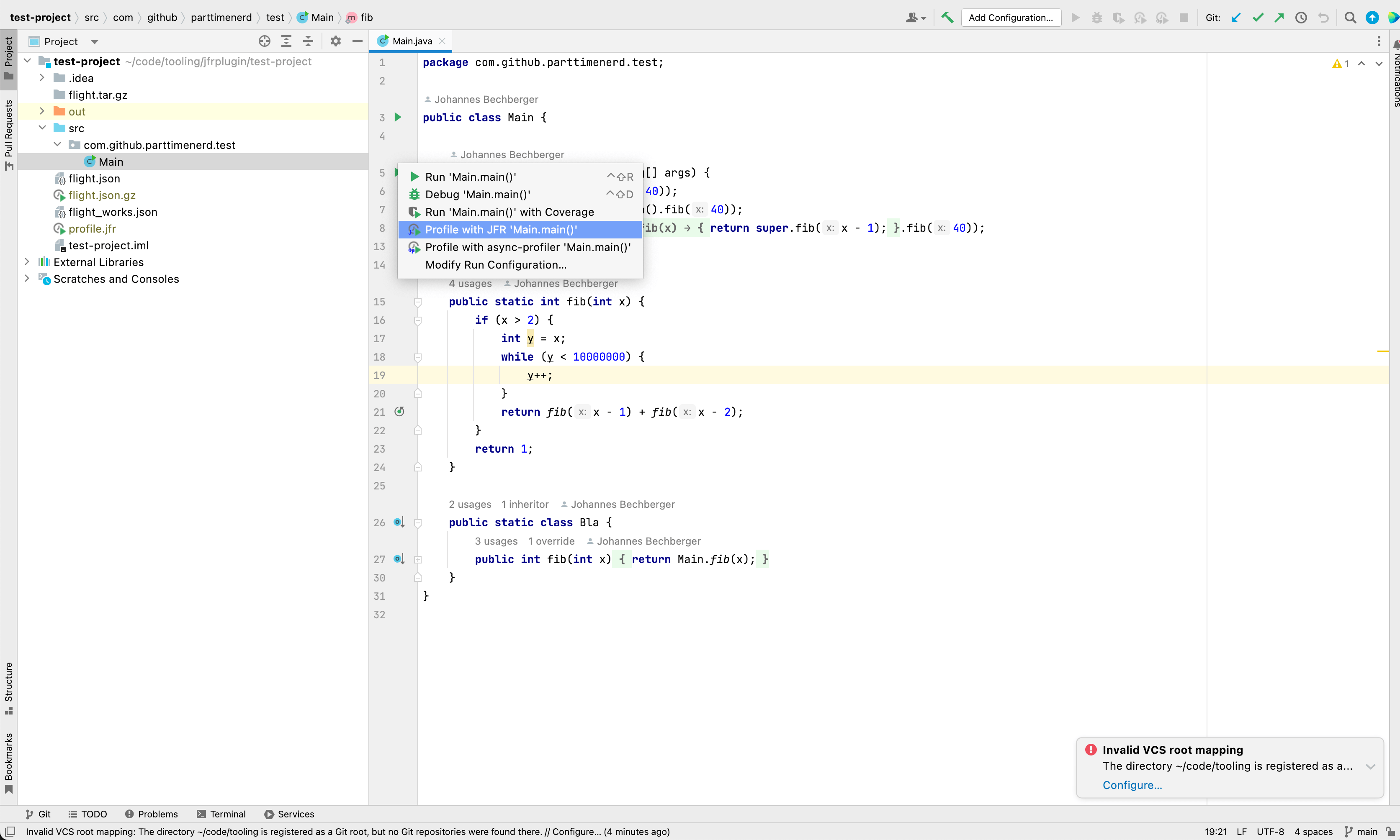 Java JFR Profiler IntelliJ IDEs Plugin Marketplace