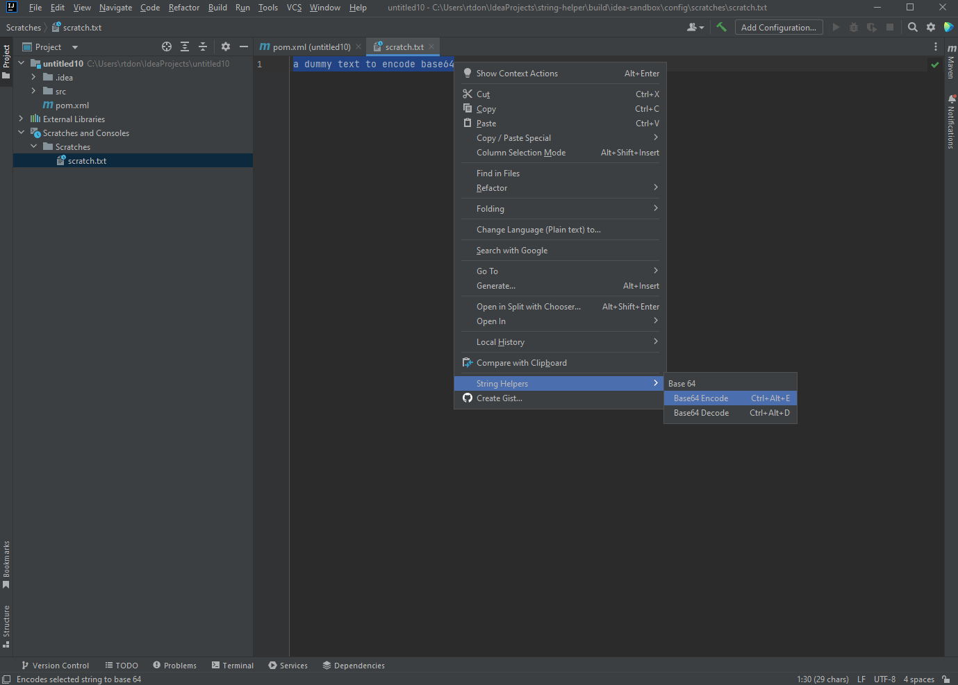 String Helpers IntelliJ IDEs Plugin Marketplace