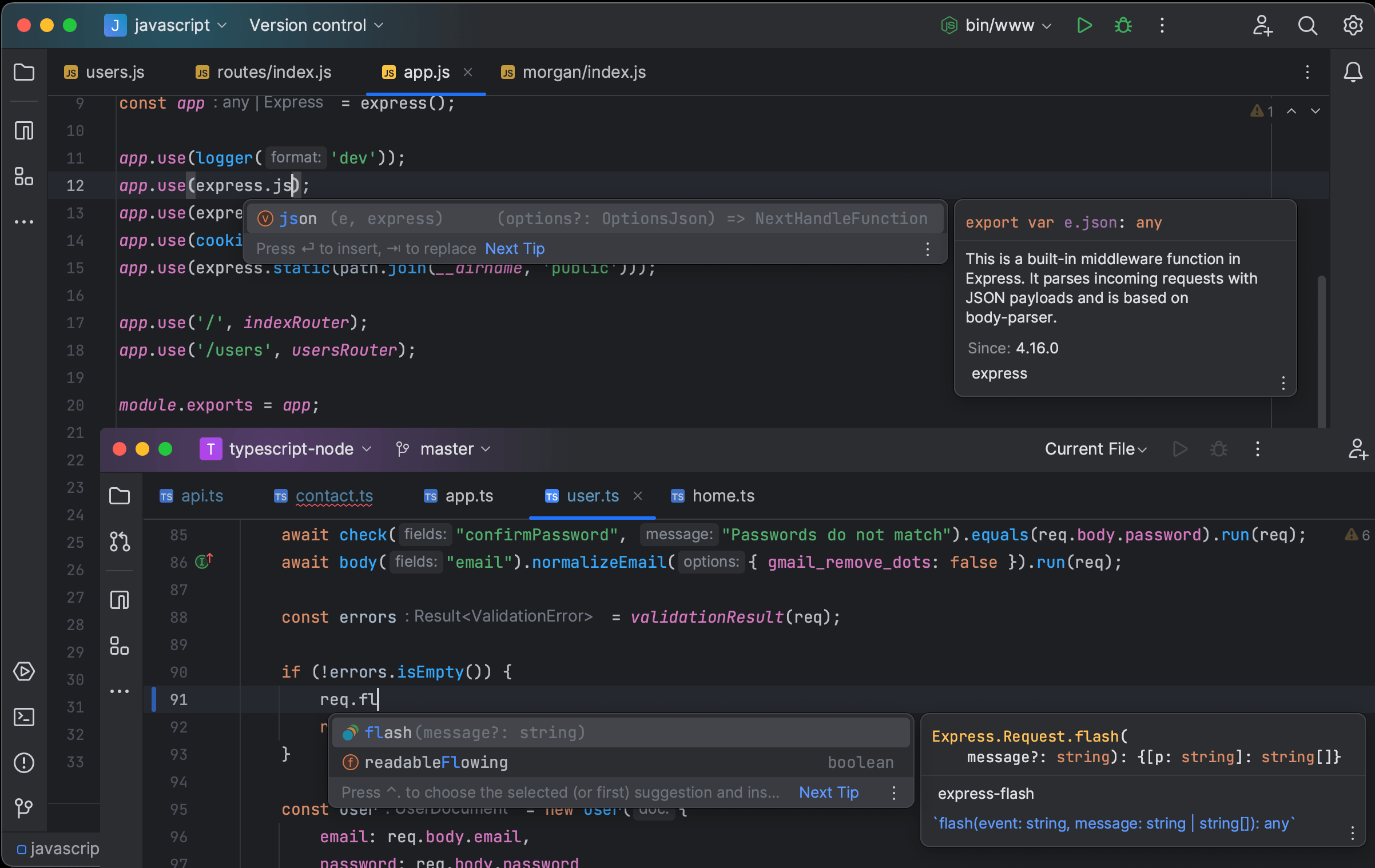 JavaScript and TypeScript IntelliJ IDEs Plugin Marketplace