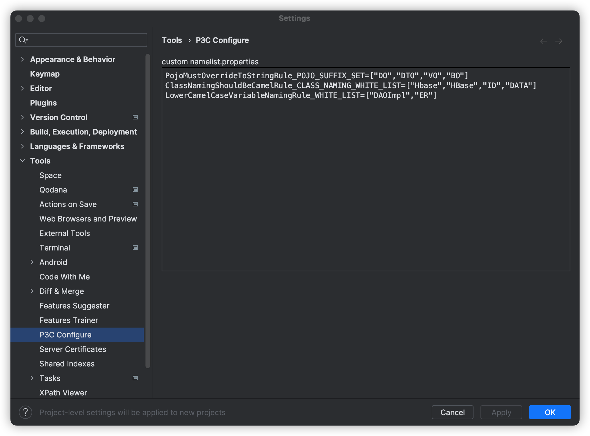 Alibaba Java Coding Guidelines(Fix Some Bug) IntelliJ IDEs Plugin