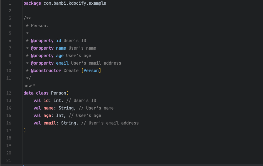 KDocify Kotlin Doc Generator IntelliJ IDEs Plugin Marketplace