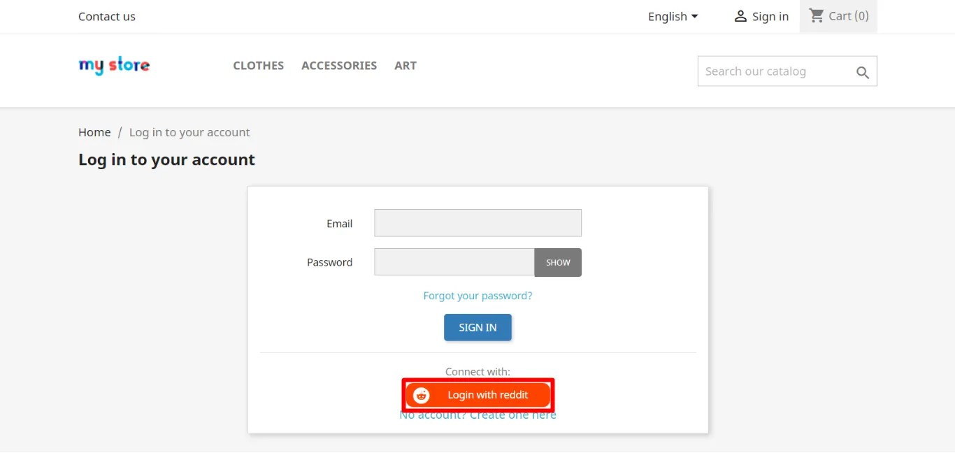How to Integrate Reddit Login In Store Reddit SSO